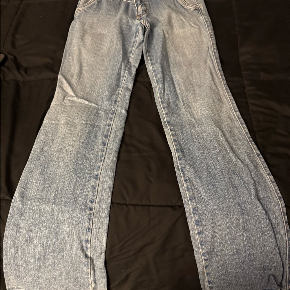 GAP Women's Denim Flare Jeans - Light Blue